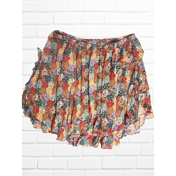 Willow + Root Women's X-large Long Sleeve Blouse Off the Shoulder Boho‎ Floral - Picture 3 of 9